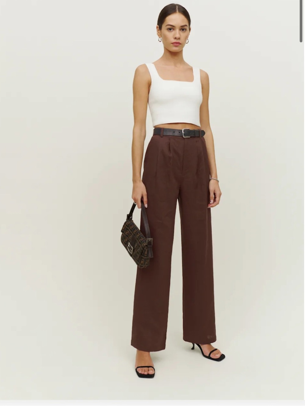 Reformation vesta linen pant